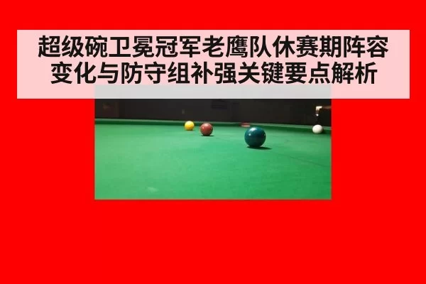 超级碗卫冕冠军老鹰队休赛期阵容变化与防守组补强关键要点解析