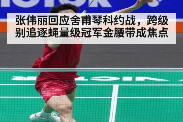 张伟丽回应舍甫琴科约战，跨级别追逐蝇量级冠军金腰带成焦点